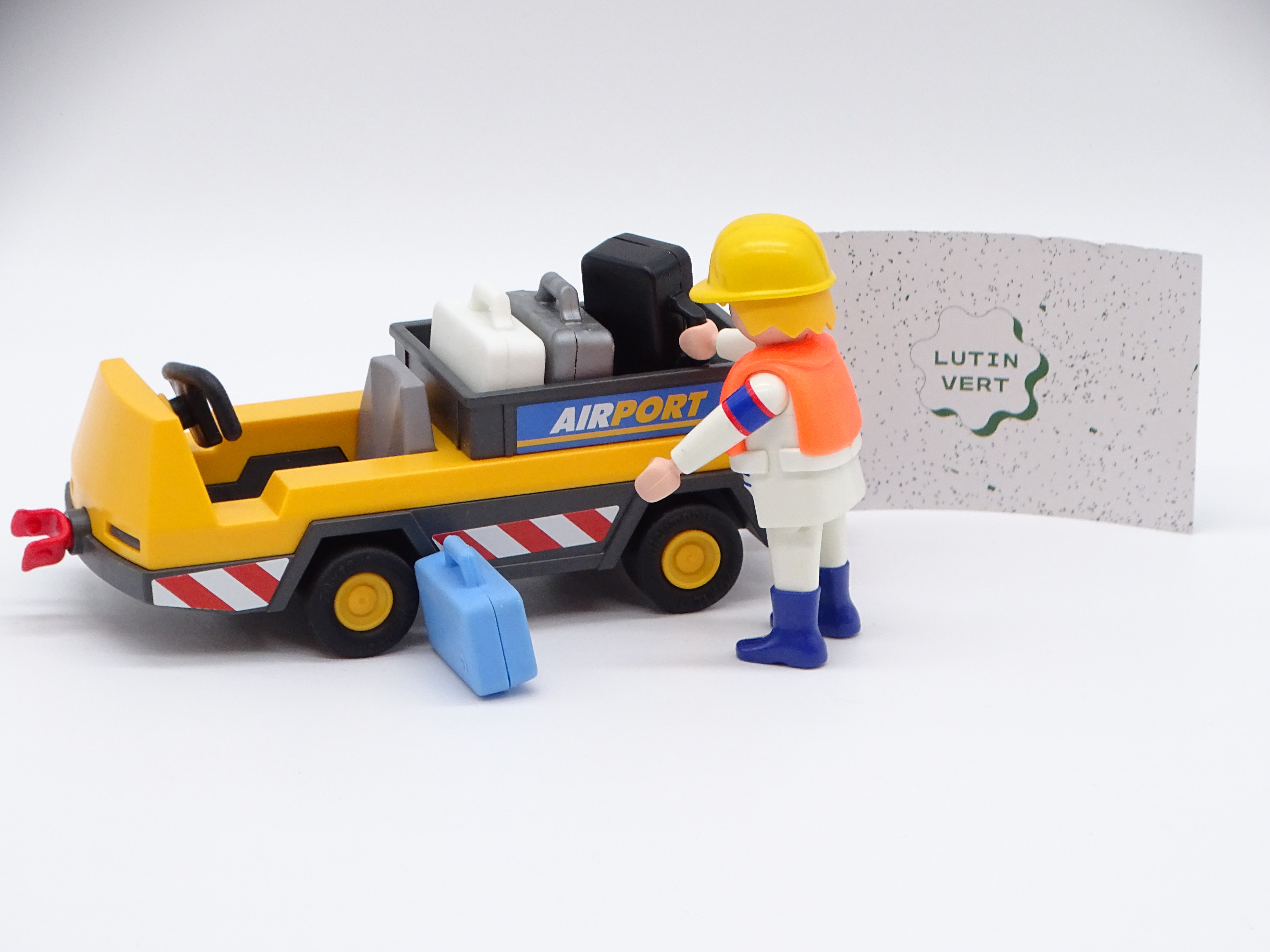 Playmobil pièce unique «Le Porte-Bagages» d'occasion PLAYMOBIL - Dès 6 ans | Ref 13447 Très bon état - Vue 2 - 